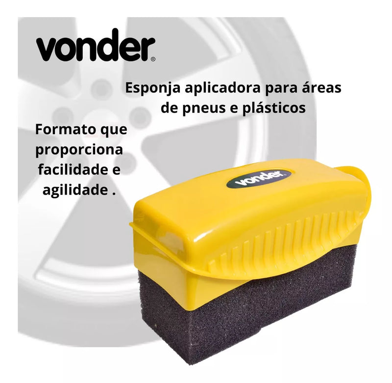 Esponja aplicadora de pretinho com suporte - Vonder