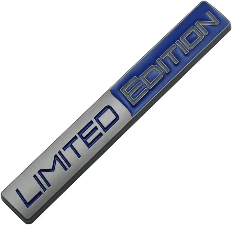 Emblema em Metal "Limited Edition" - Badge Automotivo