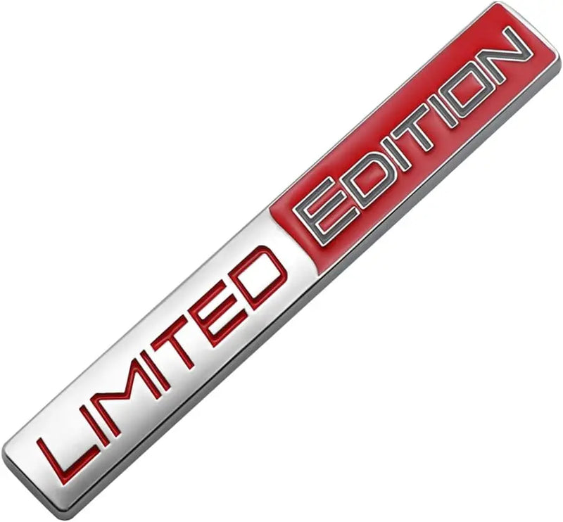 Emblema em Metal "Limited Edition" - Badge Automotivo