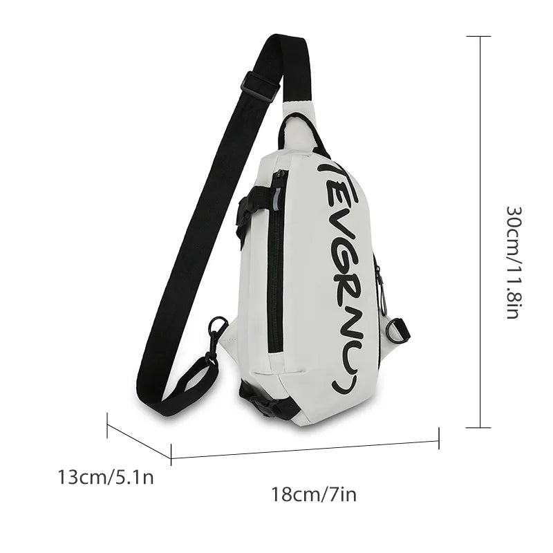 Mochila Bag Transversal em Nylon Premium