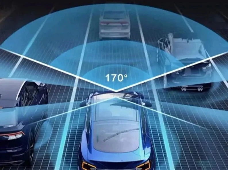 Câmera de Segurança Dual Automotiva com gravação Interna e Externa DVR HD